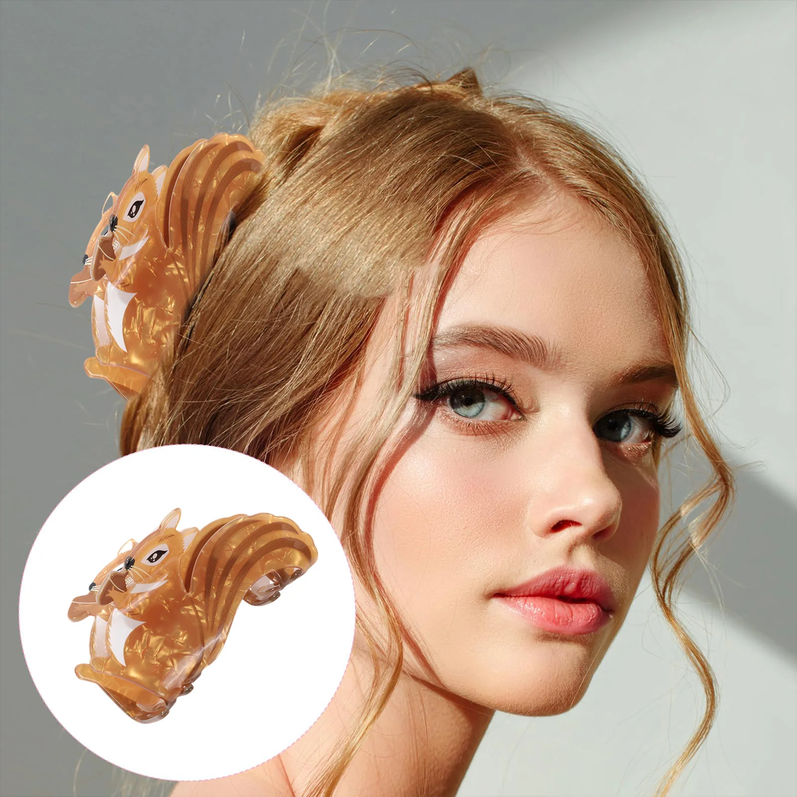

Fashion Acrylic Animal Hair Clips Animal Shape Design Large Hair Claw Clips for Thick Hair Women Girls MIAO-US