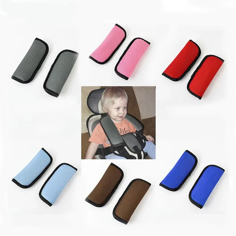 

Car Seat Belt Cover Baby Stroller Accessories Shoulder Pad Seat Protection Cover Child Seat Belt Protection Cover