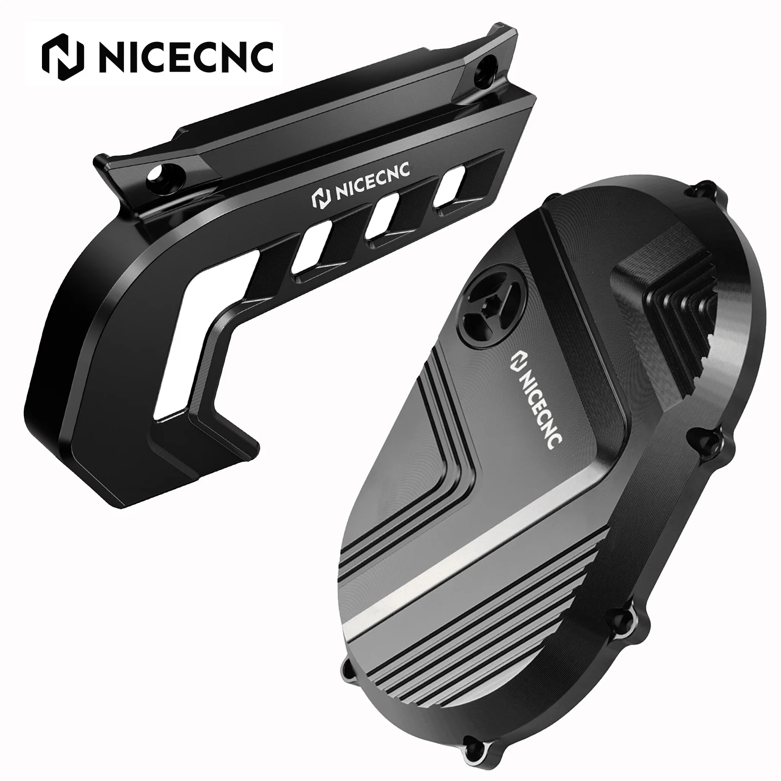 NICECNC Für Stark Varg EX Stark Varg MX 2024 2026 Elektro-Dirtbike Linke Rechte Große Motorabdeckung & Kettenradabdeckung Kettenschutz – Detail 21