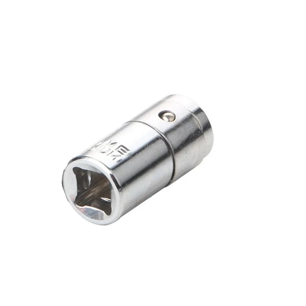 1/4 Square Drive To 1/4 Hex Shank Socket+1/4 Drill Socket Adapter Drive Quick Change Chucks Converter Hand Tools