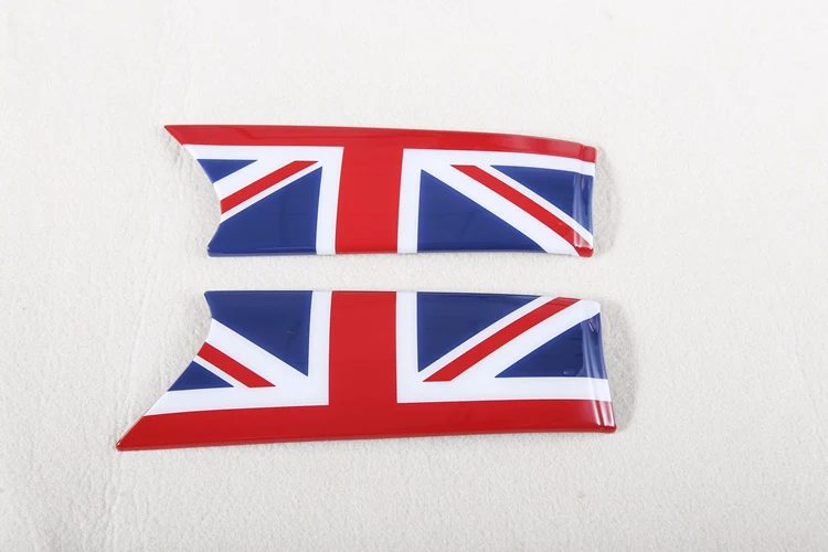 Auto Accessories Door Kits Decoration Union Jack Style Door Grab Cover Mini Cooper F56 F57 (2PCS/SET)