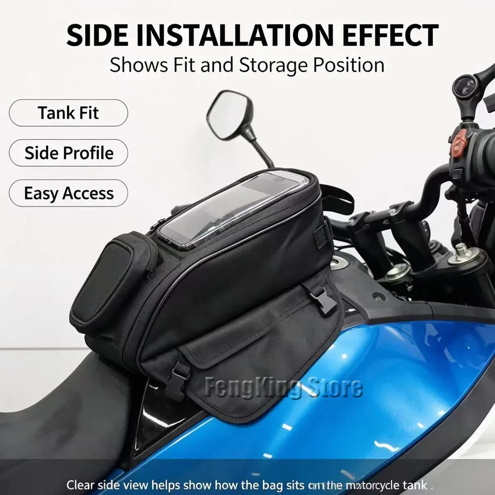 حقيبة خزان الوقود للدراجات الن - مراجعة Motorcycle Gear Backpack وسعره