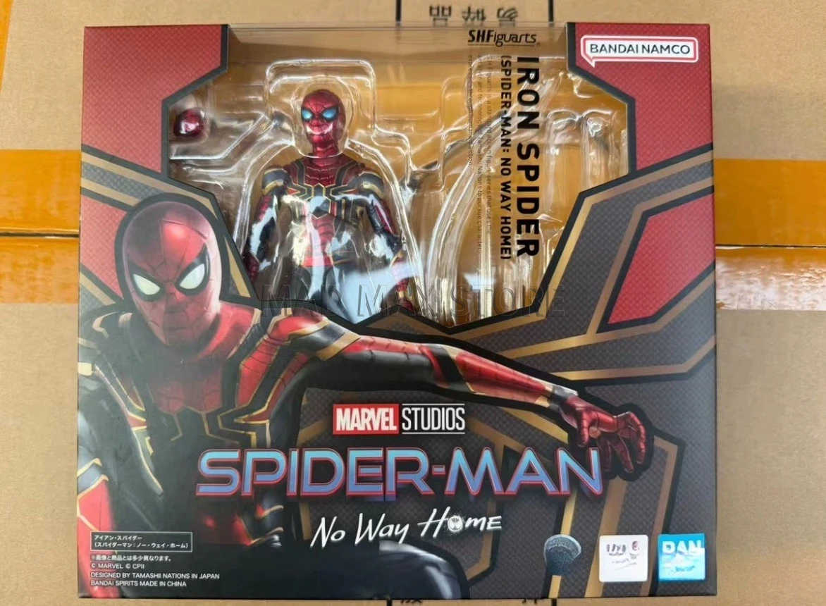 

BANDAI Original SHF American Series Spider Man: Heroes Have No Return No Way Back Action Figure Model Toys Movable Model