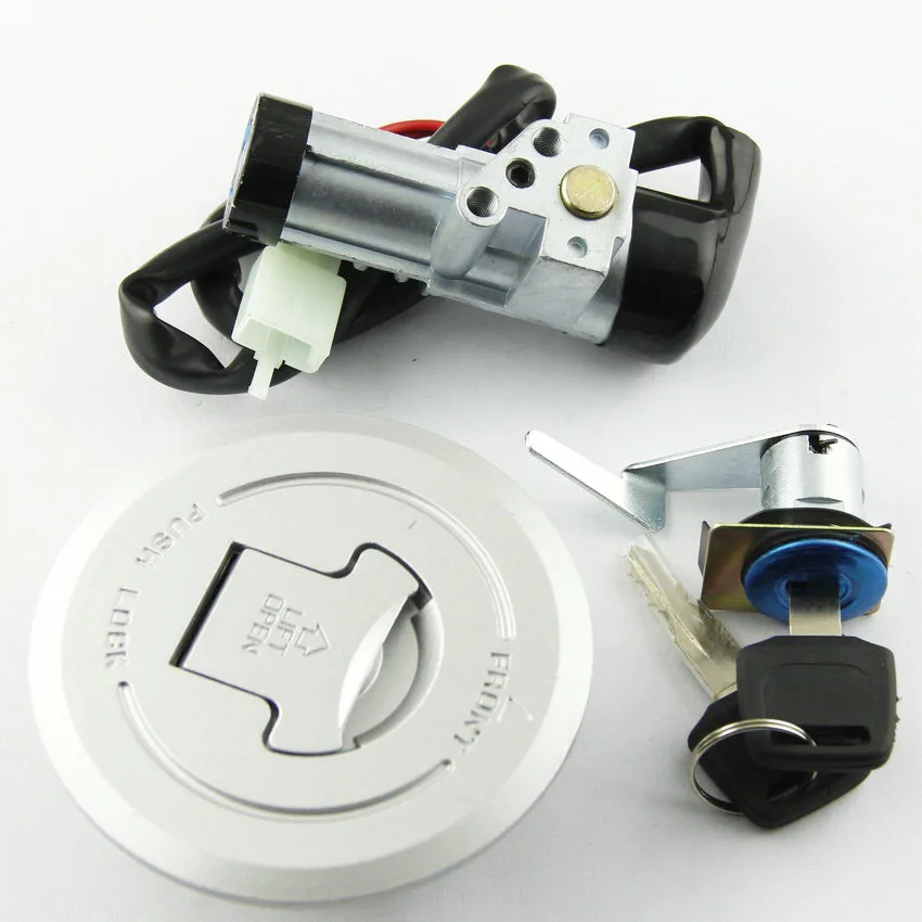 

Motorcycle Ignition Lock Fuel Tank Cap Kit For Honda CBF125 OEM: 35010-KWF-950 2009-2010-2011-2012-2013 Accessories