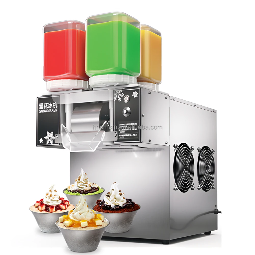 

Factory Sale Ice Making Machine Bingsu Cups Snow Bingsu Machine Durable Little Snowie Ice Shavers