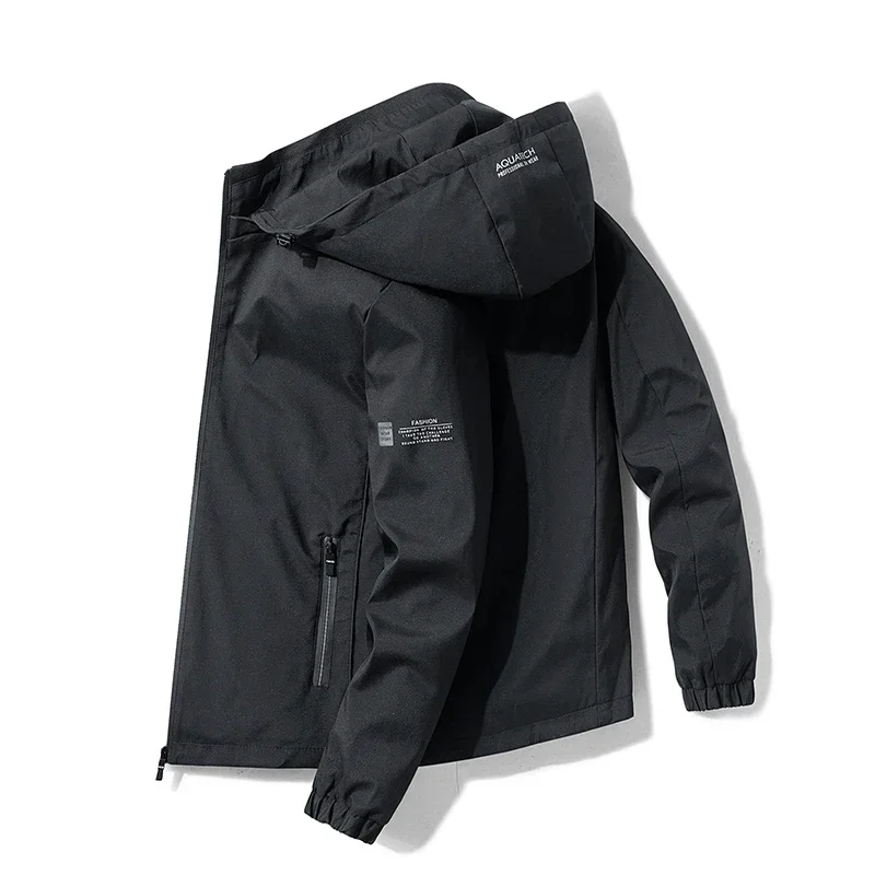 CASUMANL-Veste de moto coupe-vent pour hommes, sweat à capuche de camping en plein air, vêtements de randonnée, printemps, automne, nouveau, 2024