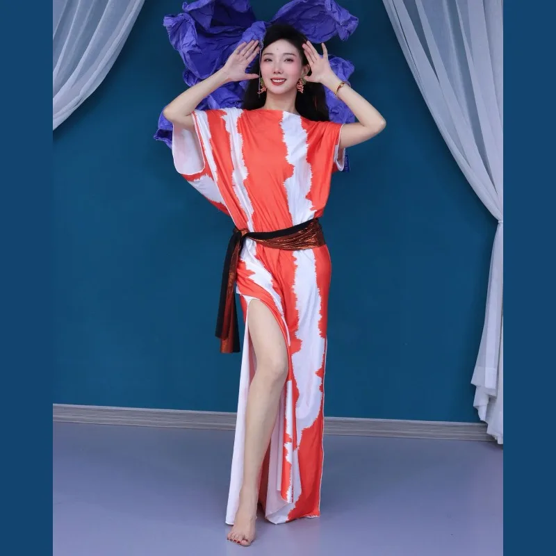 

Customized Belly Dance Costumes Practice Clothes Practice Clothes Folk Robes Balady Shabby Saidi Group Beginners