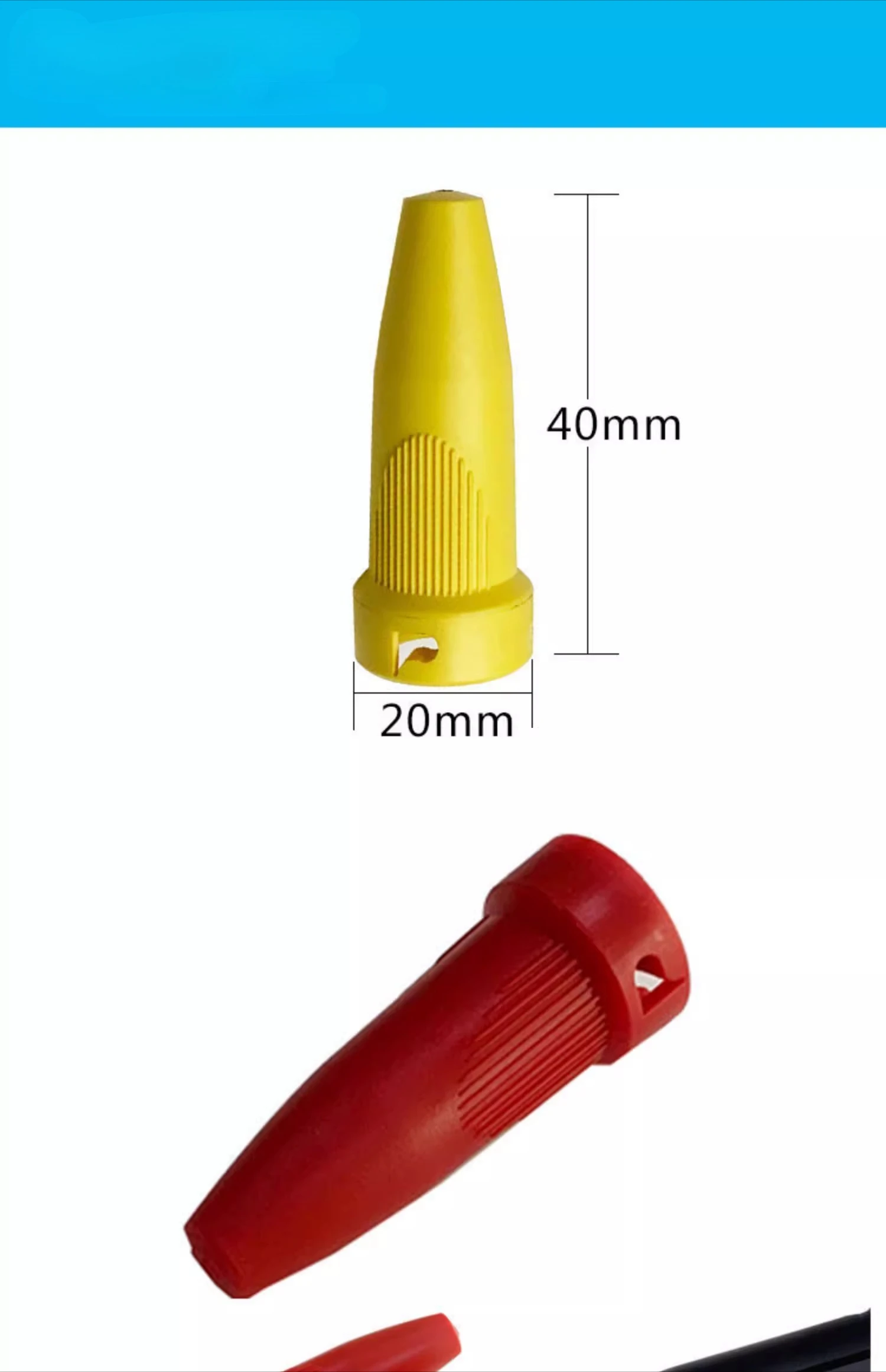 Suitable for Karcher high temperature steam cleaner SC3 three-color pressure nozzle