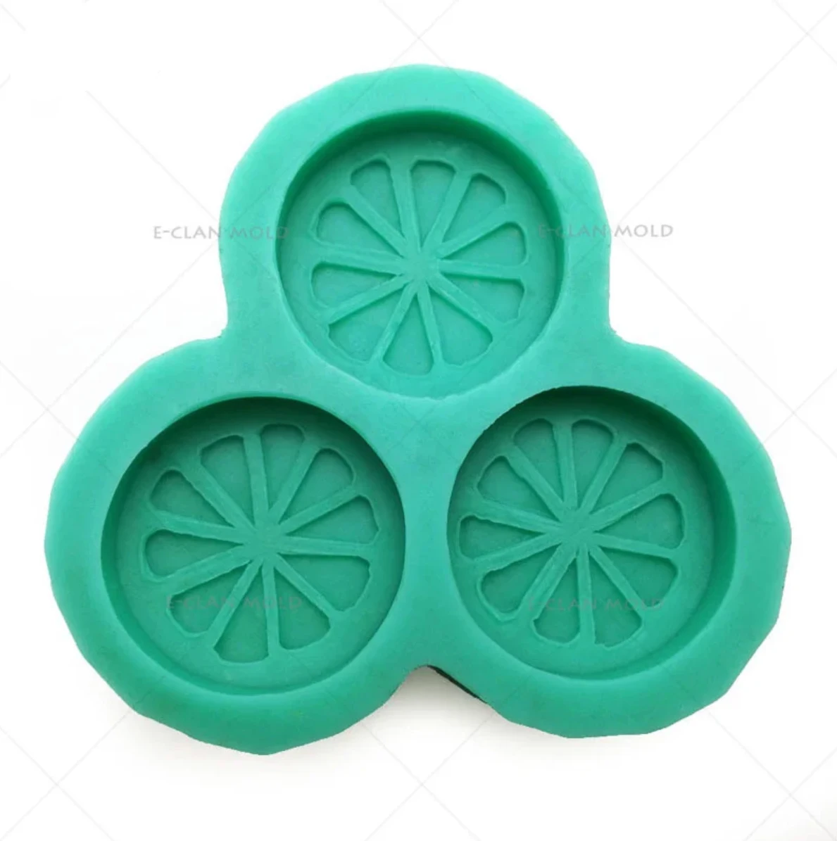 Orange Silicone Mold Cake Decorating Tools Handmade Soap Molds Pudding Jelly Dessert Chocolate Fruit Shape Mould S0075CZ