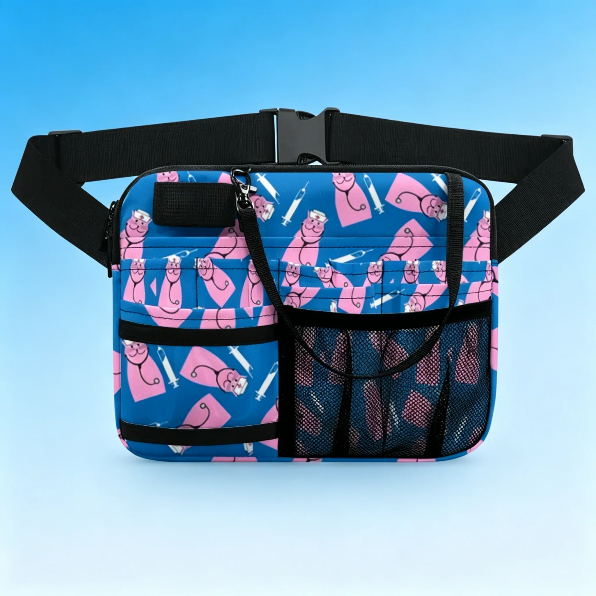 

Медицинская поясная сумка с принтом фиолетового кота – сумка для инструментов ветеринара с множеством карманов для медсестер, врачей, специалистов по уходу за животными