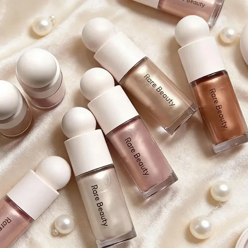 Fashionable Rare Beauty Natural Glitter High Gloss Liquid Moisturizing Butter Lipstick Antique Copper Liquid Makeup Products