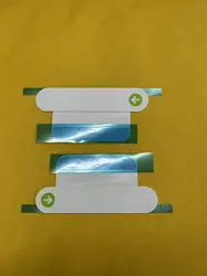 100pcs/lot Arrow Marker Indicator Stickers for 48mmX11mm open gen Box Seal Label Sticker