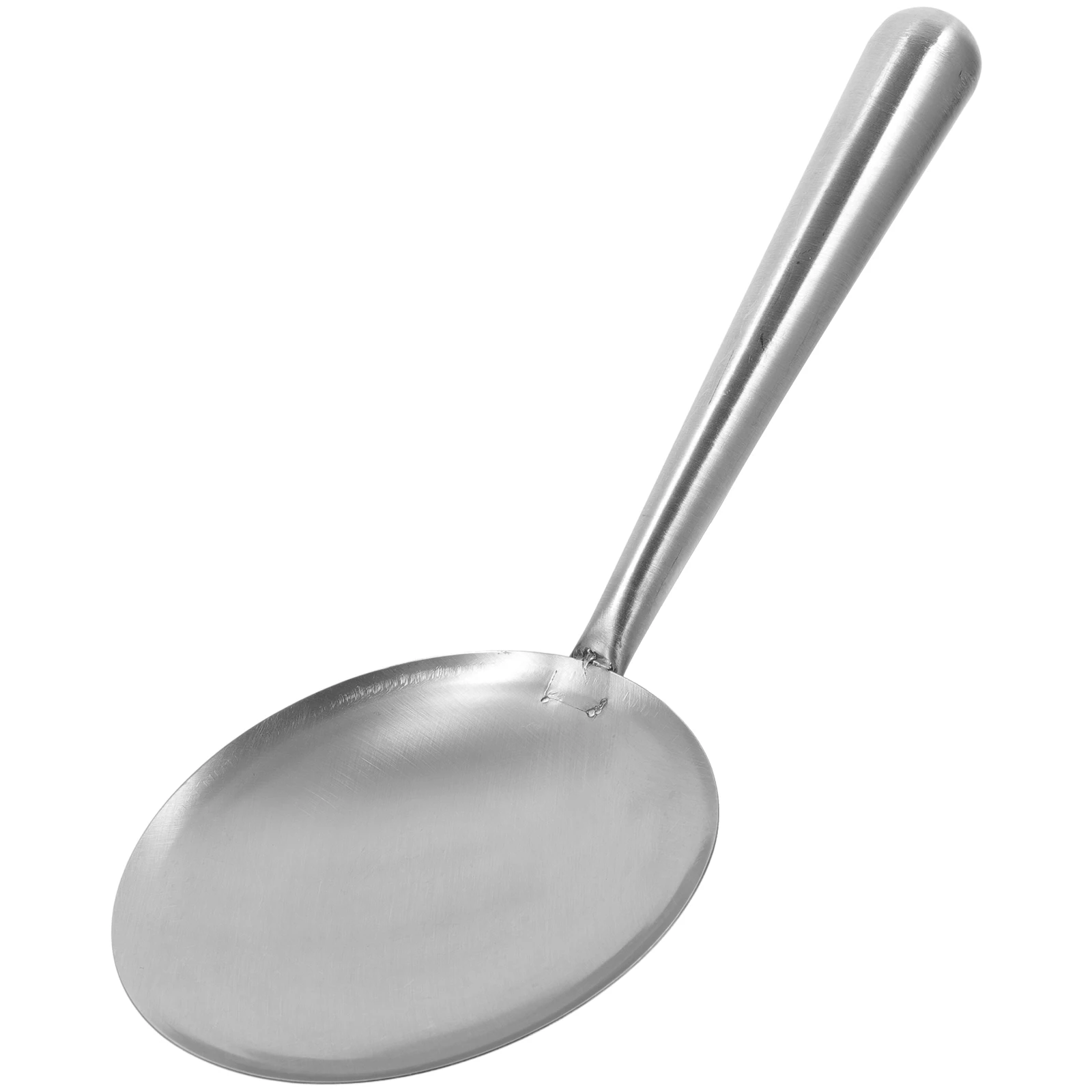 

Stainless Steel Tofu Brain Ergonomic Handle Kitchen Tool Cooking For Desserts Rice Bean Curd Scoop Skimmer Ladle Rice