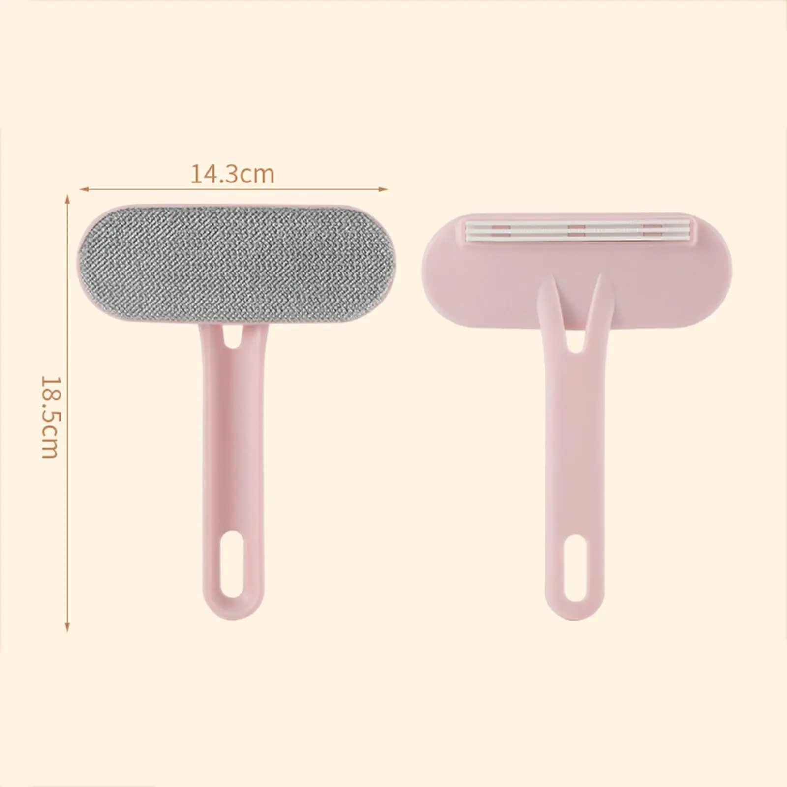 Lint Brush Reusable Manual Portable Fabric Brush Velvet Lint Brush Clothes Brush for Clothing Carpet Sofa Bedding Garment