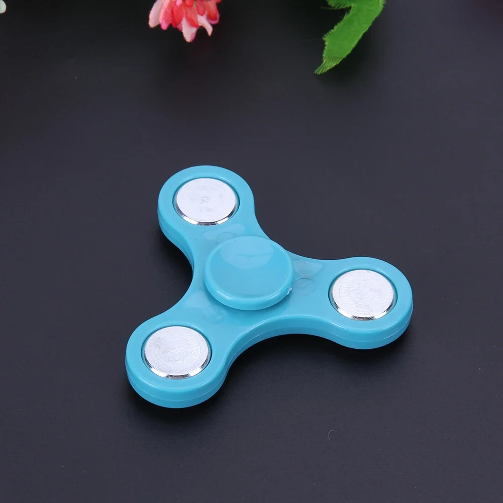 1pc Fidget Spinner EDC Spinner For Autism ADHD Anti Stress Tri-Spinner High Quality Adult Kids Stress Relief Toys Random Color