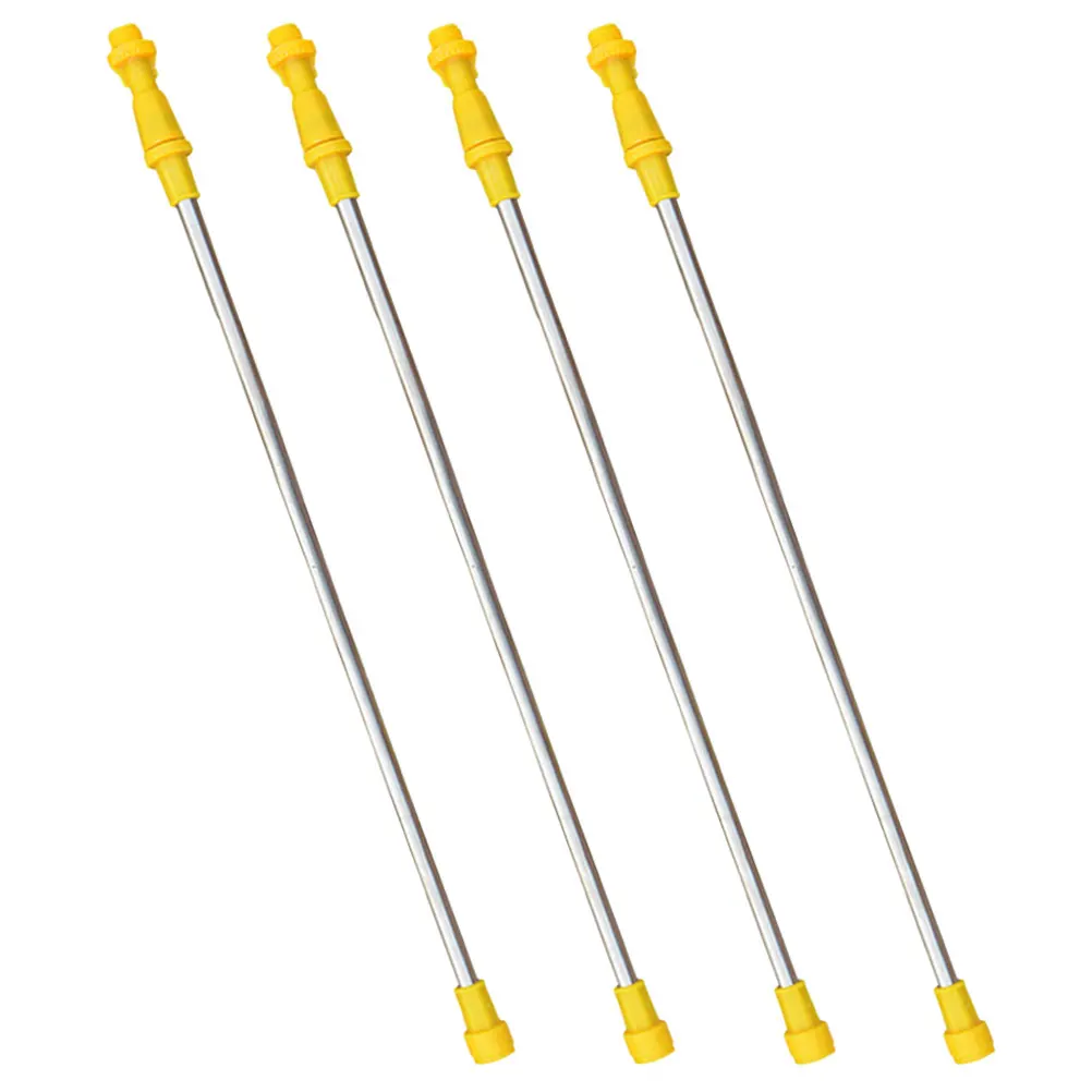 

4pcs Stainless Steel Spray Pole Extension for Gardening Adjustable Long Reach Poles Plant Sprayer Durable Design Agricultural