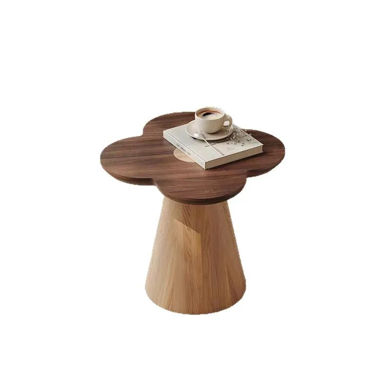 

Special-shaped round coffee table, living room, sofa side, FRP Internet celebrity round corner