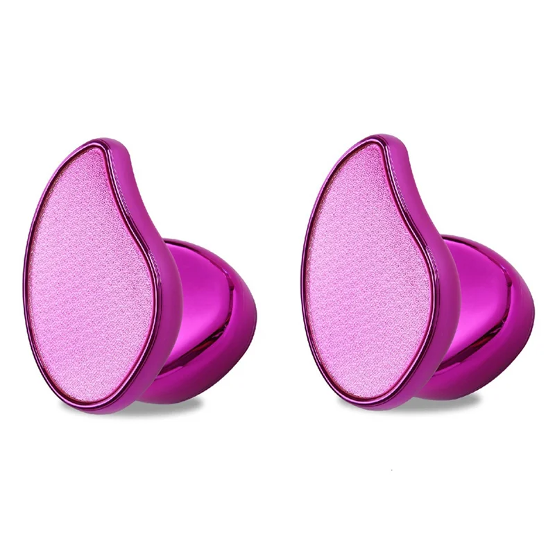 皮膚や角質を除去するアップグレードされたローズスクラブフットグラインダー、足こすりツール、足研削石。