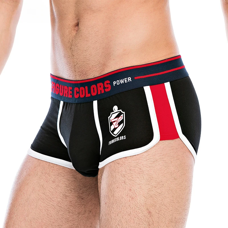 

Мужские боксеры из бамбукового волокна, спортивное дышащее нижнее белье, U-образный выпуклый мешок, нижнее белье, трусы, высокоэластичные трусы, шорты со стрелками