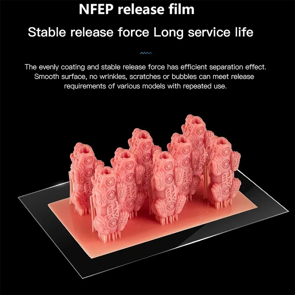NFEP Film 10.1 inch 280x200x0.127mm PFA Film For UniFormation GK2/ GKtwo Saturn 4 Ultra 3D Printer Parts LCD Accessories