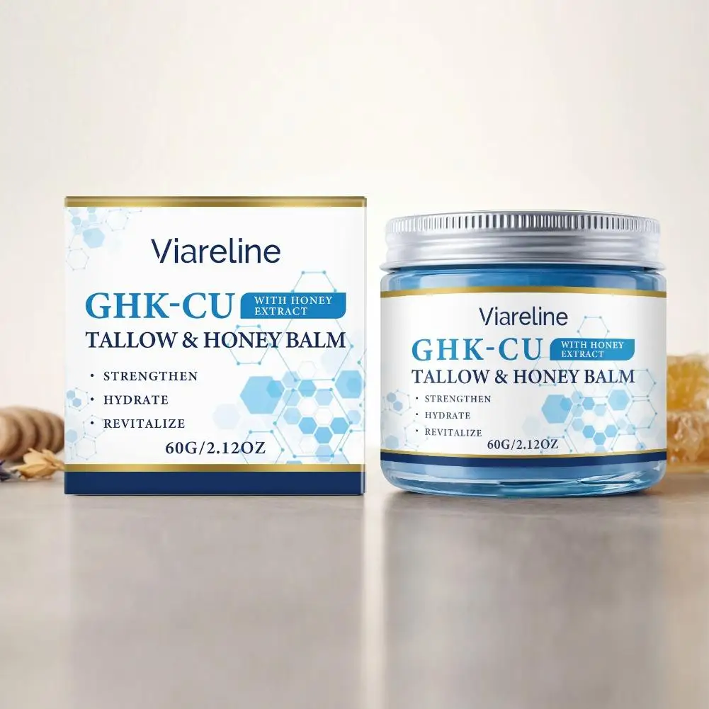 Tallow Skin Moisturizing Cream Natural Nourishing Facial & Body Skin Care Smooth Fine Lines Multi Effect Lightweight Cream 60g