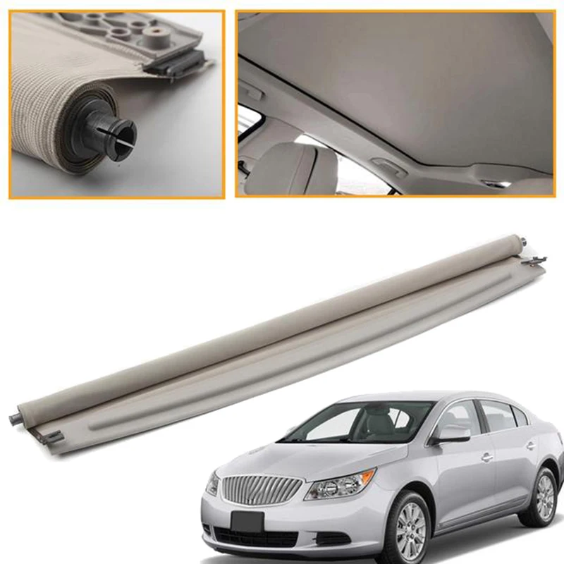 22859425 for Buick GM LaCrosse 2010 - 2016 Car Sunroof Sunshade Skylight Curtains Assembly Gray