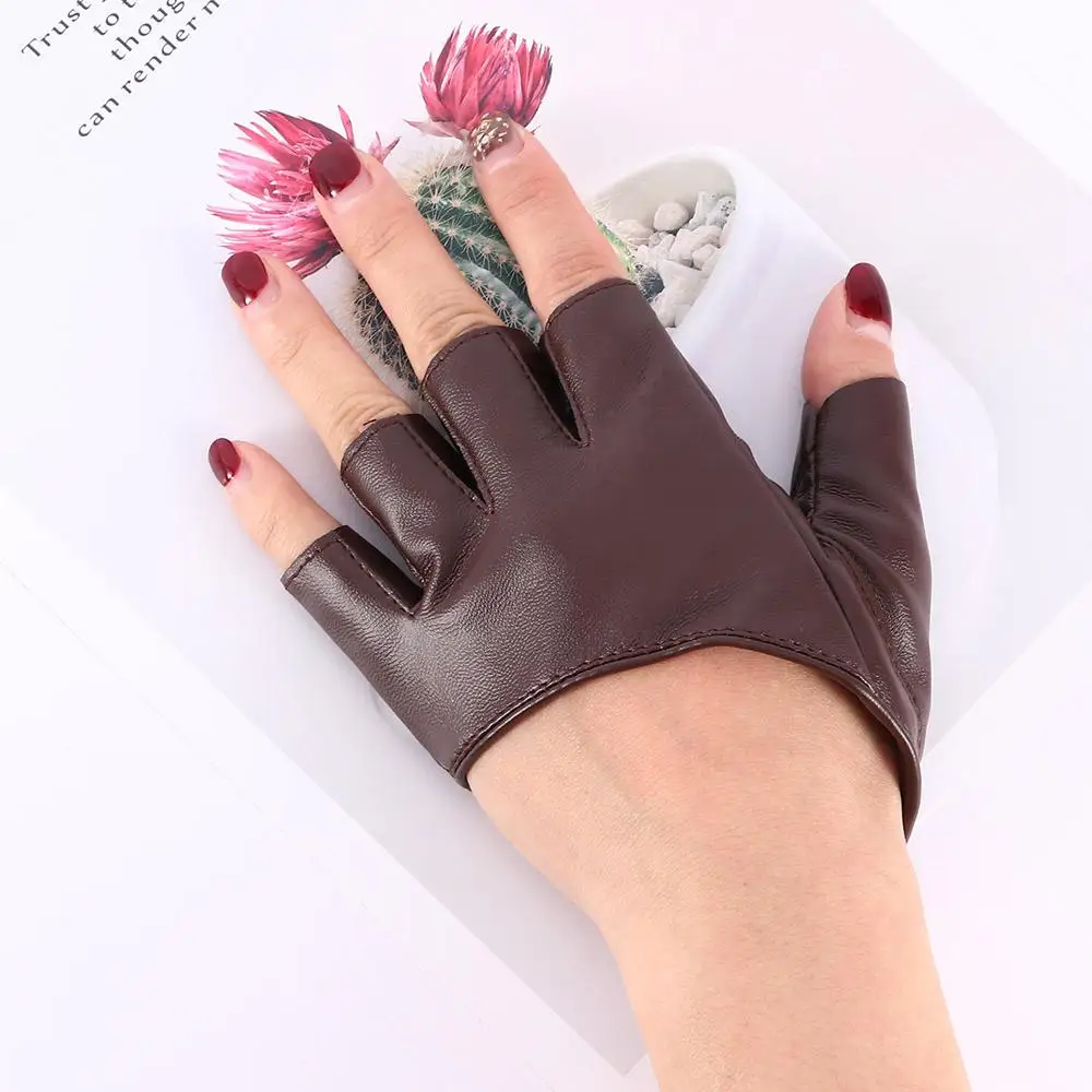 Women Clothing Accessories Fashion Pole Dance Half Finger Half Palm Fingerless Gloves