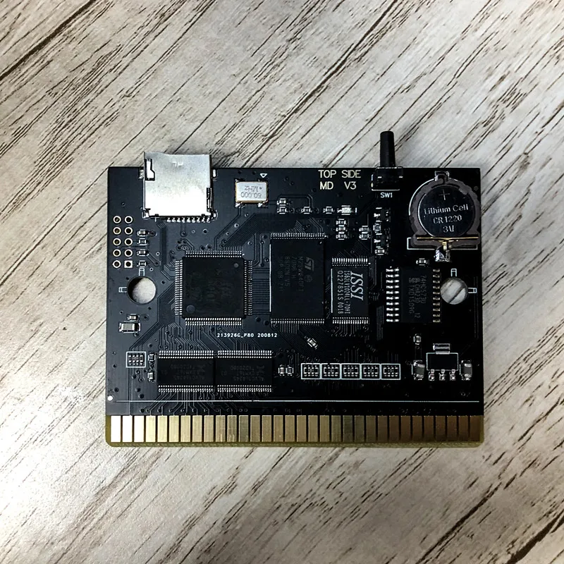 خرطوشة ألعاب Super EDMDS V3 Pro محدثة 1200 في 1 لوحدة تحكم ألعاب SEGA GENESIS Mega Drive MegaDrive للولايات المتحدة الأمريكية/اليابان/الأوروبية