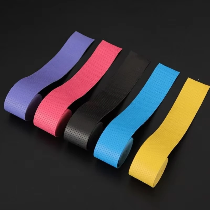10   andom coloAnti slip wrapping tape, horizontal bar dumbbell lifting ring anti slip hand glue, badminton handle wrapping tape image 5