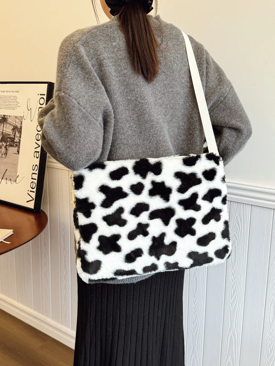 Leopard print Laptop Sleeve 11 13.3 13.6 14 15 15.6 Inch For Macbook Dell Huawei Samsung Xiaomi LG Shoulder Bag Tablet Pouch