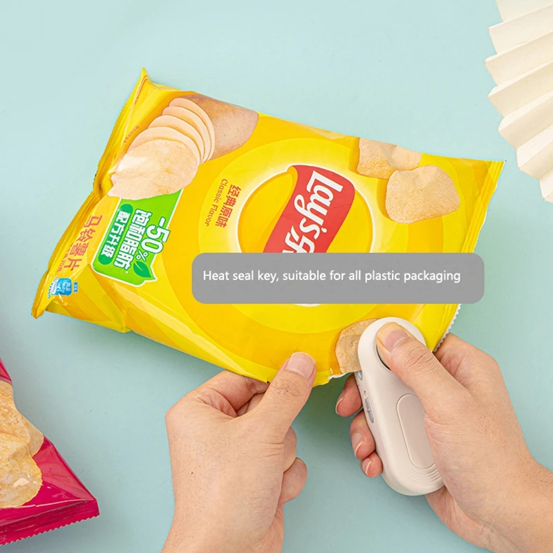 Xiaomi Snack Sluitmachine Mini Huishoudelijke Sluitmachine Verpakking Plastic Zakken Voedsel Behoud Vacuüm Sluitmachine