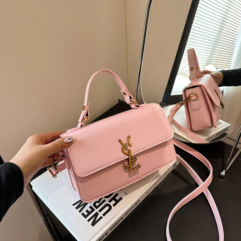 

2025 Fall Winter Mini Square Crossbody Bag for Women, Adjustable Shoulder Strap Purse Chic Versatile Luxury Handbag for Everyday