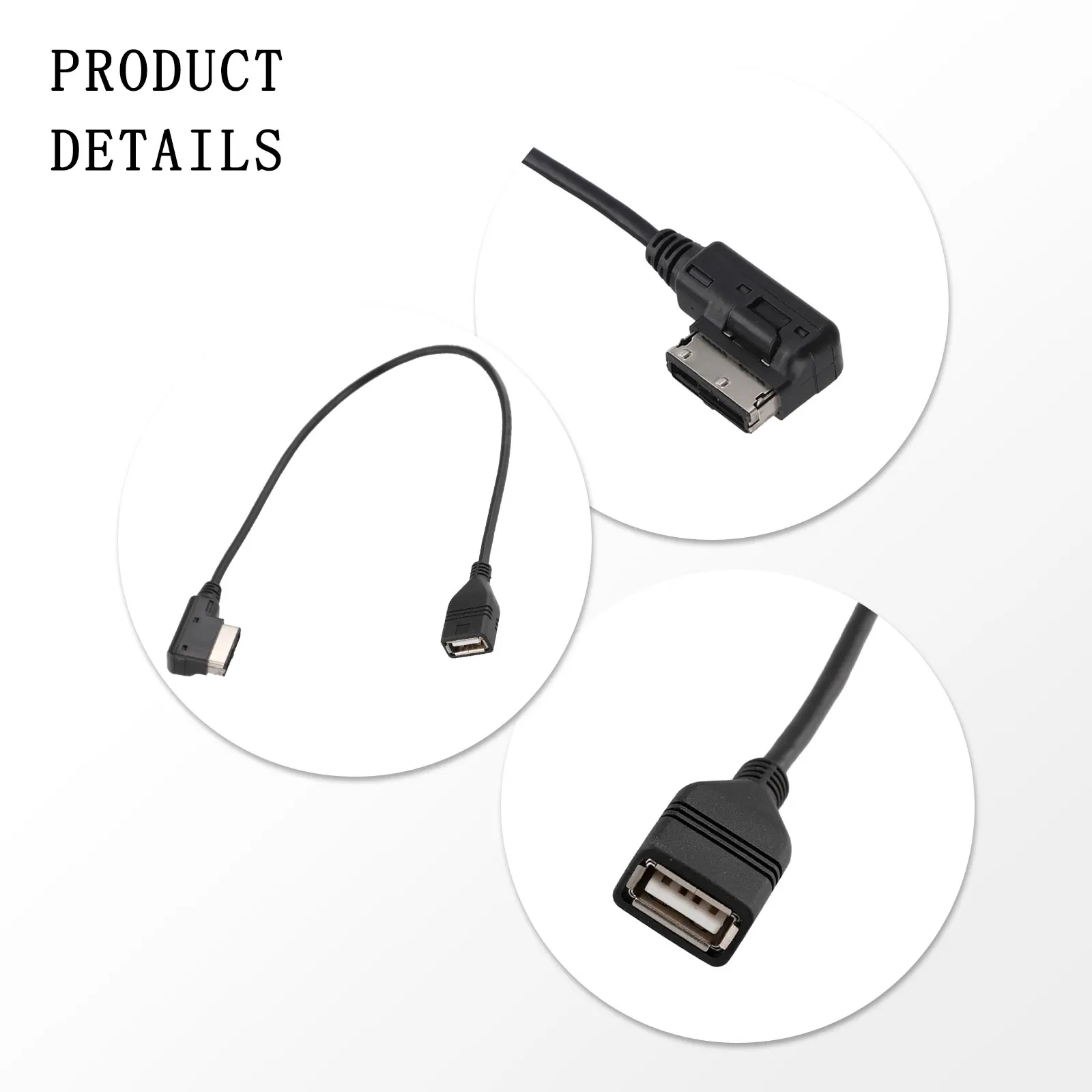 Audio Cable 4F0051510P 4F0051510Q USB Music Interface AMI MMI AUX Cable For A3 For A4 For A5 For A6 For A8 For Q5 For Q7 For R8