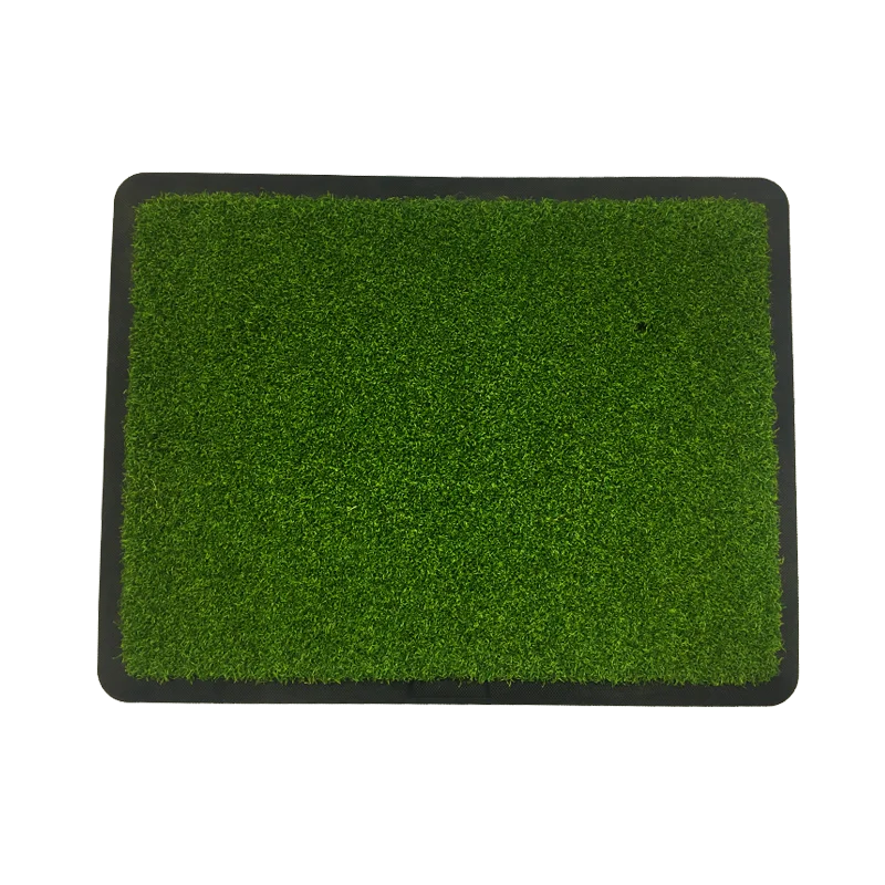 

45x35x2,5 см коврик для ударов по гольфу с тяжелой резиновой основой, портативный коврик для тренировок по гольфу с тройником для тренировок по гольфу в помещении и на открытом воздухе