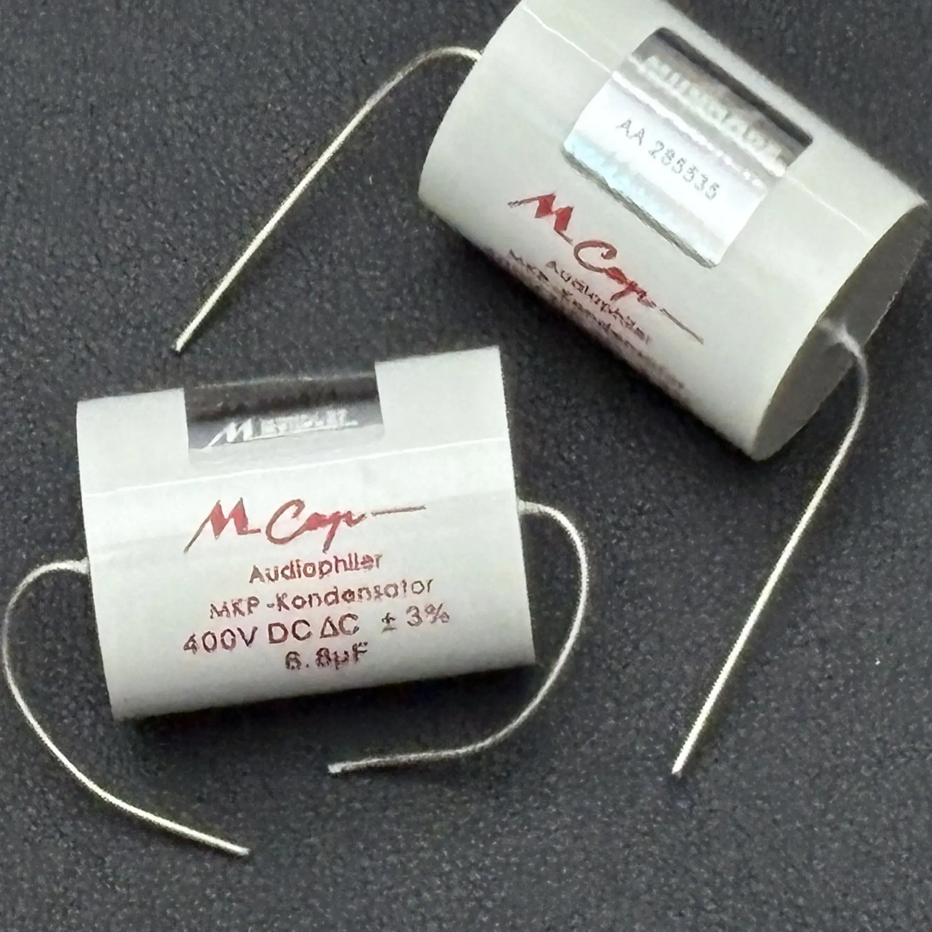2PCS Germany Mundorf Mcap 6.8UF 400V M-cap audio MKP 685 Non-Polar coupling 6U8 audiophiler capacitor free shipping