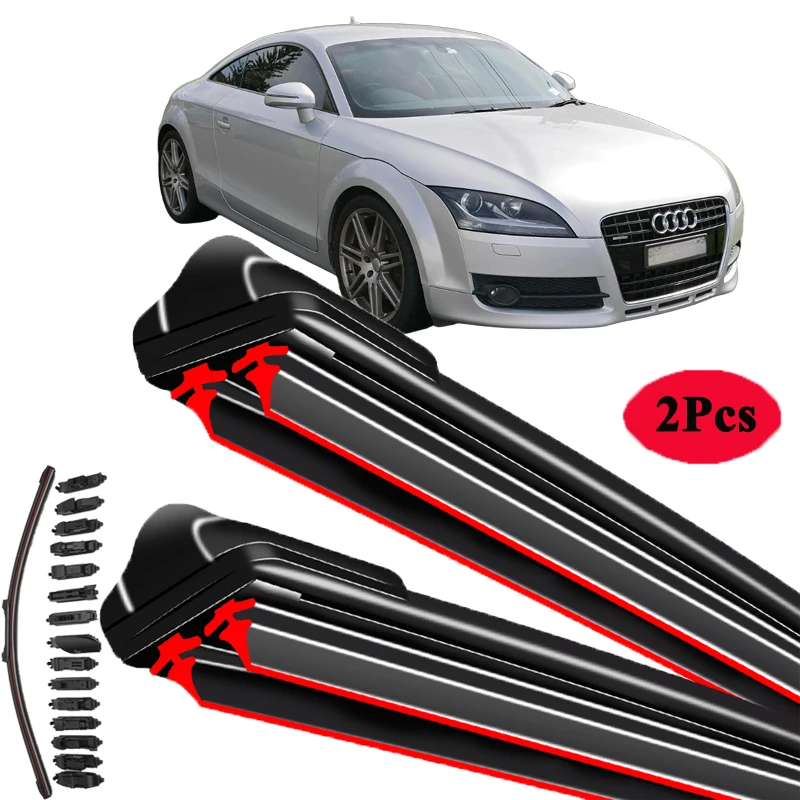 

Для Audi TT 8J 2006 ~ 2014 MK2 Аксессуары для лобового стекла Окно 2007 2008 2009 2010 2011 2012 2013 Щетка переднего стеклоочистителя автомобиля