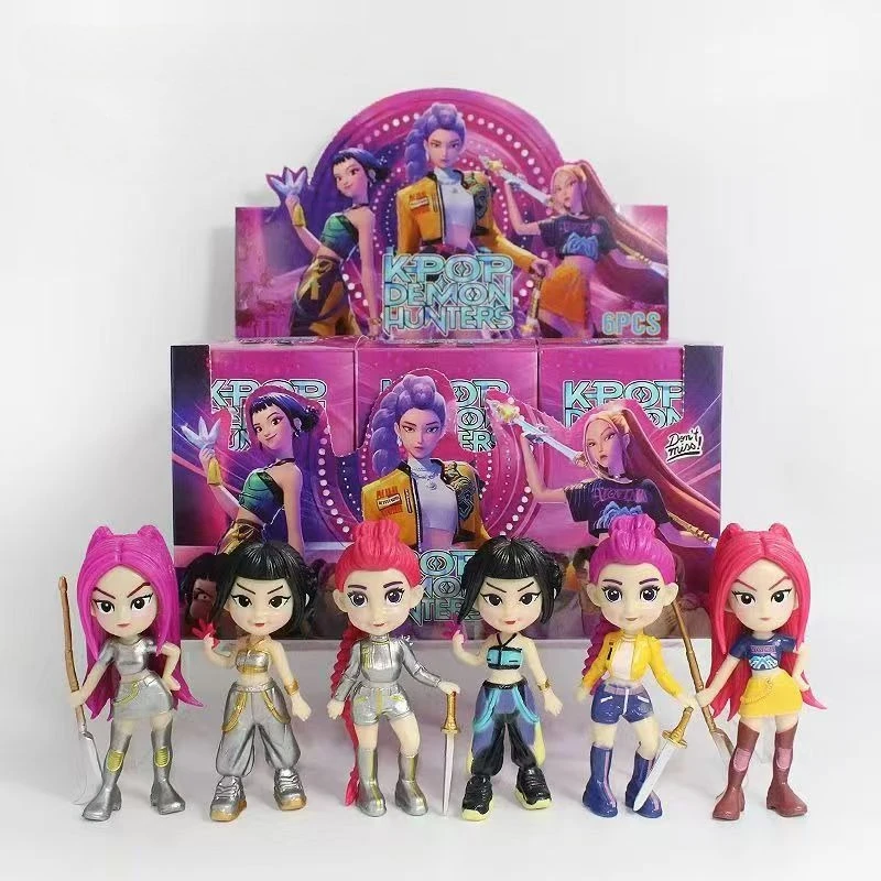 

Новинка 2024 года Monster Hunt K-Pop Monster Hunt, модель ручной работы, слепая коробка, модная кукла, украшение для рабочего стола, праздничный подарок