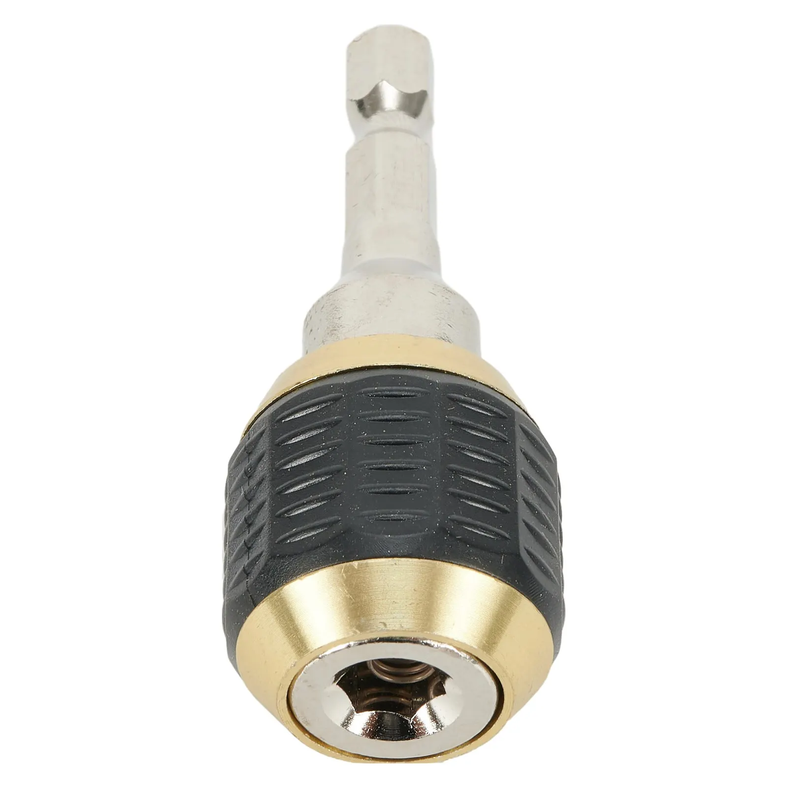 Accesorios Nuevo portabrocas sin llave de alta calidad 60 mm de longitud 1/4 \ "barra de conversión de acero al carbono con vástago hexagonal