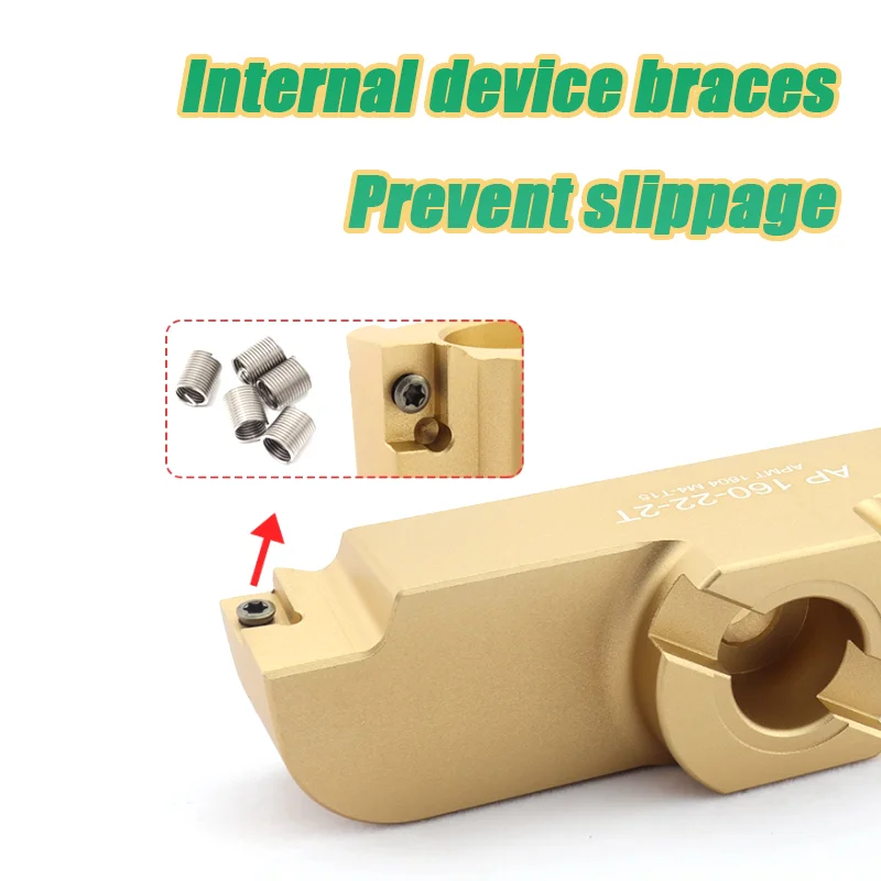 1 مجموعة AP SE جسر القاطع رئيس 90 ° 400R 50 22 27 KM12 APKT1604 SEHT1204 أدوات طحن سبائك الألومنيوم من نوع الجسر ذو الحواف #2