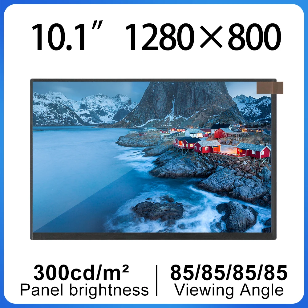 10.1 inch 1280x800  Laptop LCD Screen Display Panel GV101WXM-N81 GV101WXM N81EDP 30 Pins