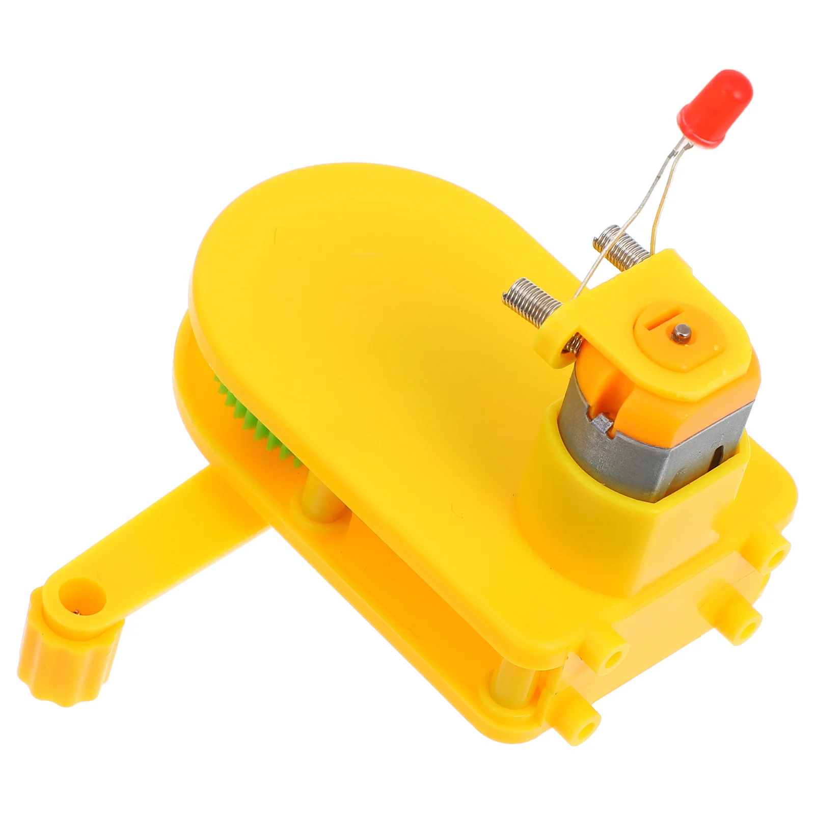 

1 Set Hand Crank Generator Detachable Electric Generator for Physics Experiments Elementary Middle School Science Kit Portable