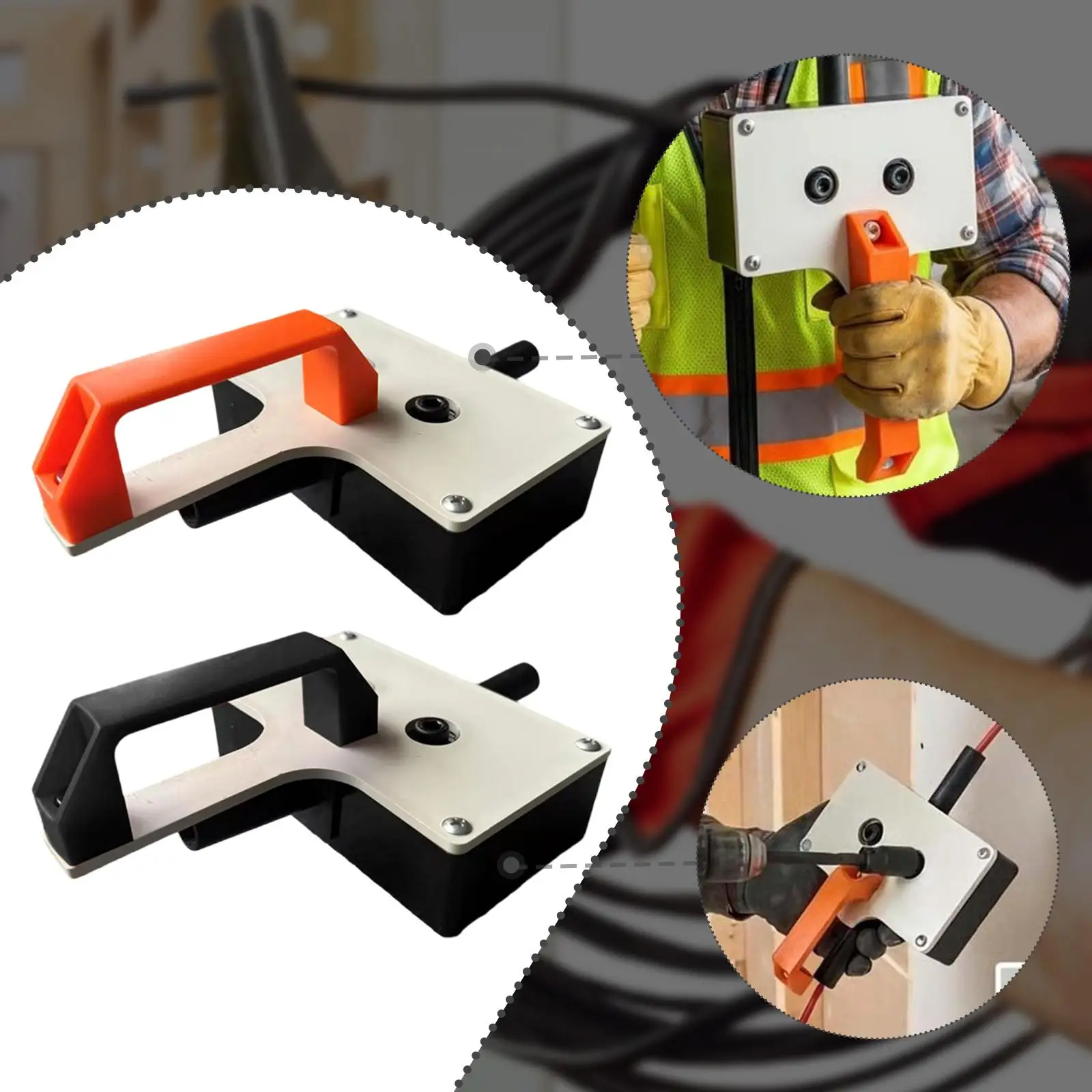 Durable Cable Puller ABS Material Electrician Wire Device Cable Installation Aid for PVC Metal Tube