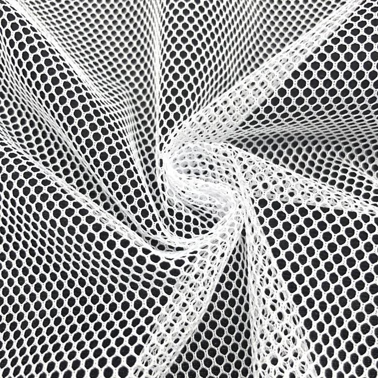 Polyester Protective Net Fabric Honeycomb Mesh Fabric For Sewing Outdoor Tent Luggage Shoes Fishing Gear Lining Fabric Per Meter