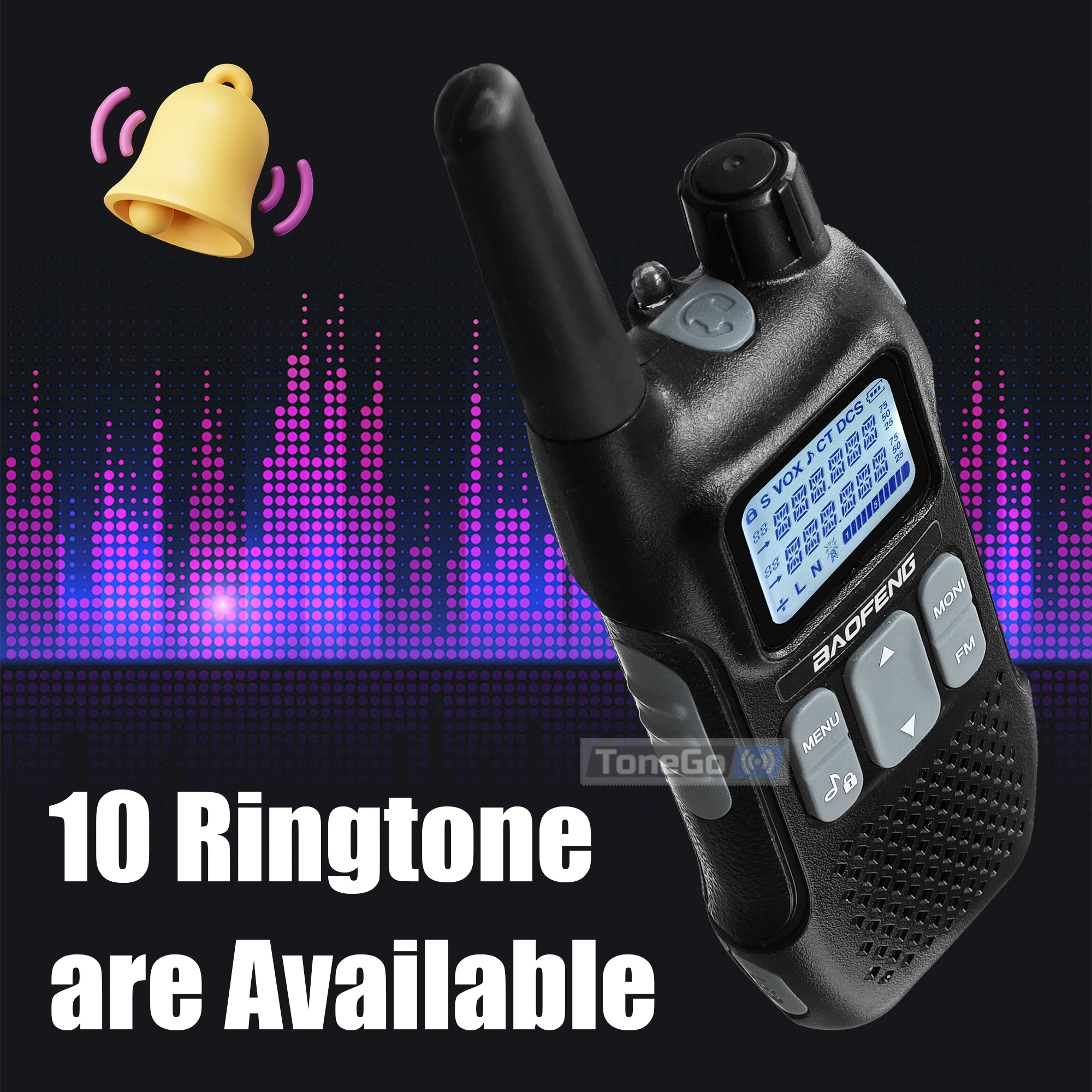 2/4x Baofeng Mini Walkie Talkie BF-T8 UHF วิทยุ FM USB Charger CTCSS DCS Dual Standby NOAA ไฟฉาย BF-U9 R8 เครื่องส่งสัญญาณ