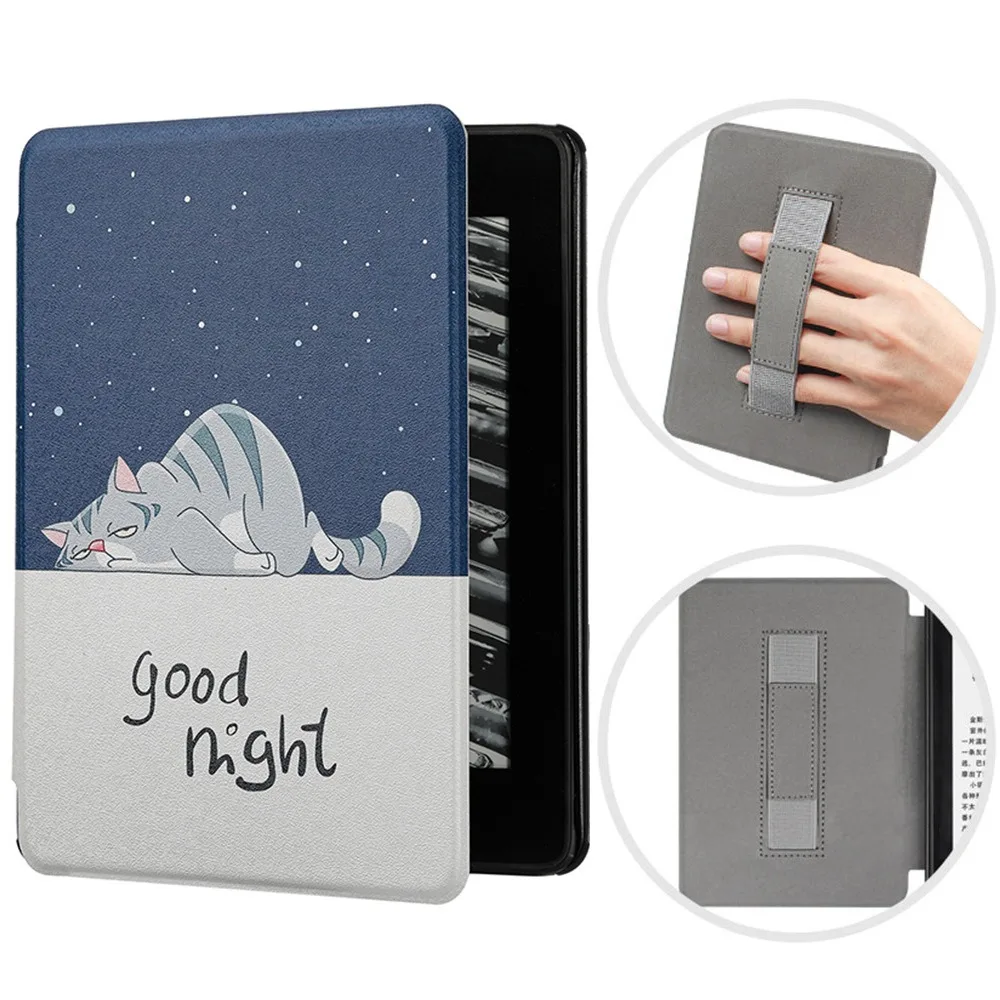 

Кожаный 7-дюймовый чехол для электронной книги с поддержкой рук KPW6 Защитный чехол для Kindle Paperwhite 2024 7-дюймовый (12-го поколения)/Colorsoft