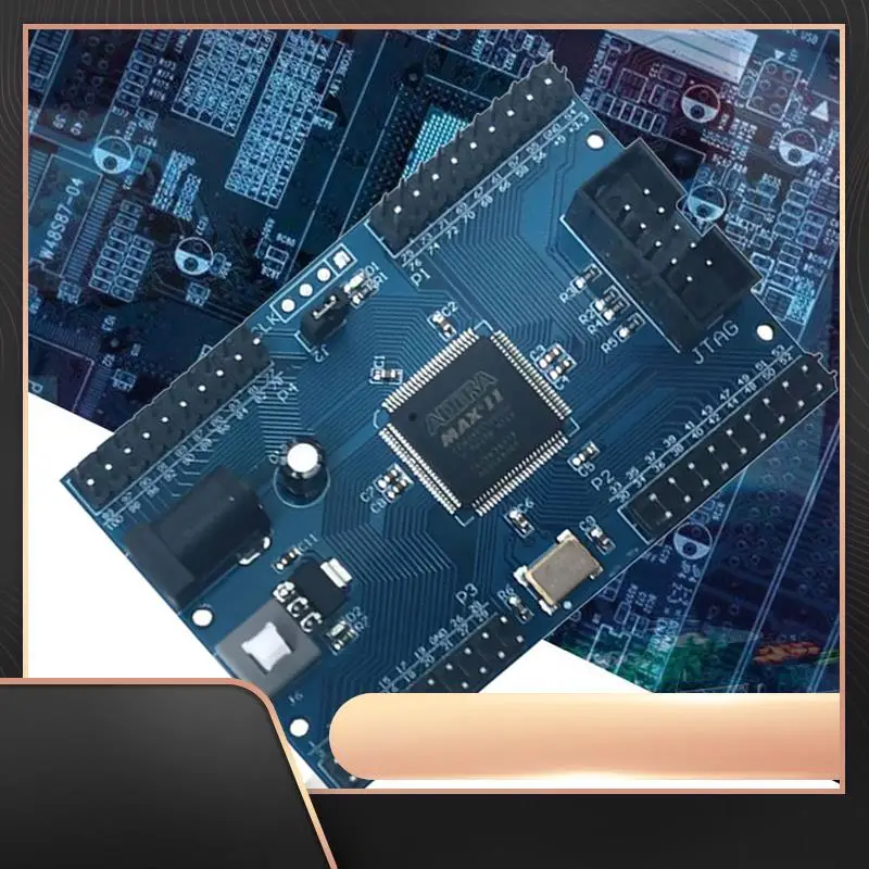 

EPM240T100 Altera MAX II System Board 5V On-Board 50Mhz Active Crystal Oscillator