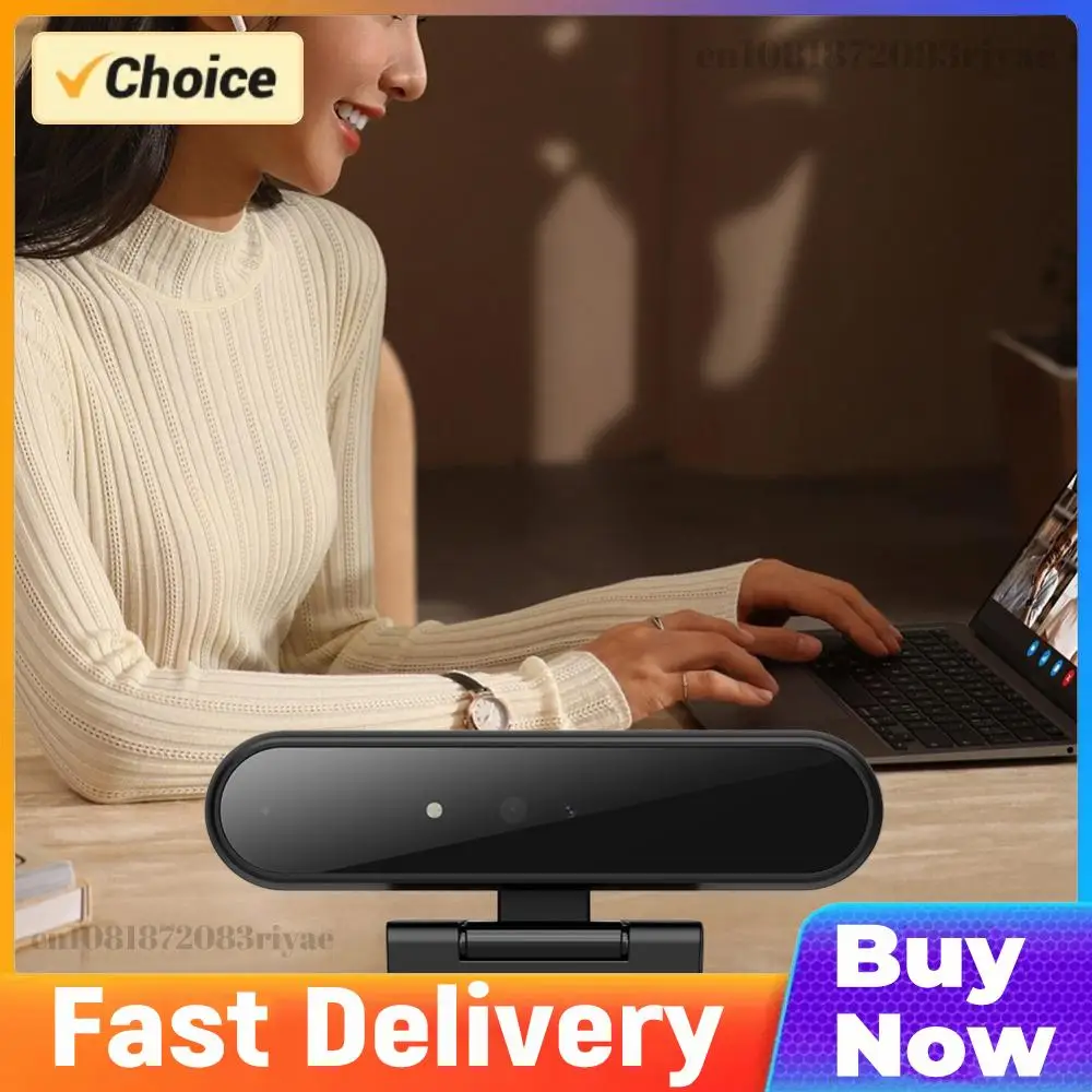 Facial Recognition Webcam Built-in Microphone for Windows Hello USB Computer Webcam Computer Web Camera for Computer Laptop