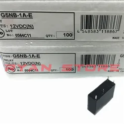 5PCS 100% New Original Relay G5Q-1 EU G5Q 1A 1A4 G5Q-14 DC5V 12V 24V G5NB-1A-E 12VDC 24VDC G5Q-14 12VDC G5Q-1A4-24VDC 4Pin 5Pin