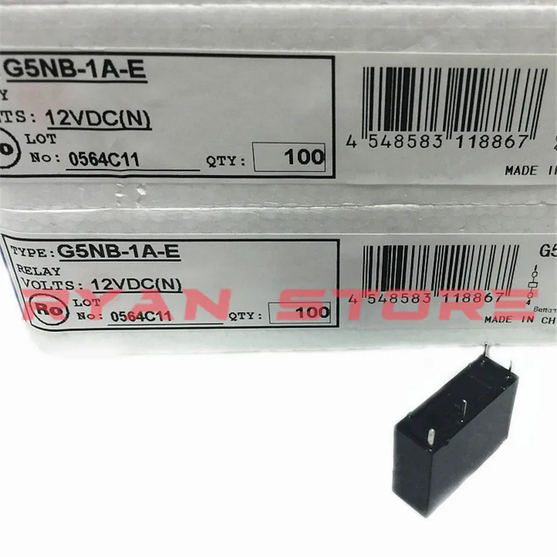 5PCS 100% New Original Relay G5Q-1 EU G5Q 1A 1A4 G5Q-14 DC5V 12V 24V  G5NB-1A-E 12VDC 24VDC G5Q-14 12VDC G5Q-1A4-24VDC 4Pin 5Pin