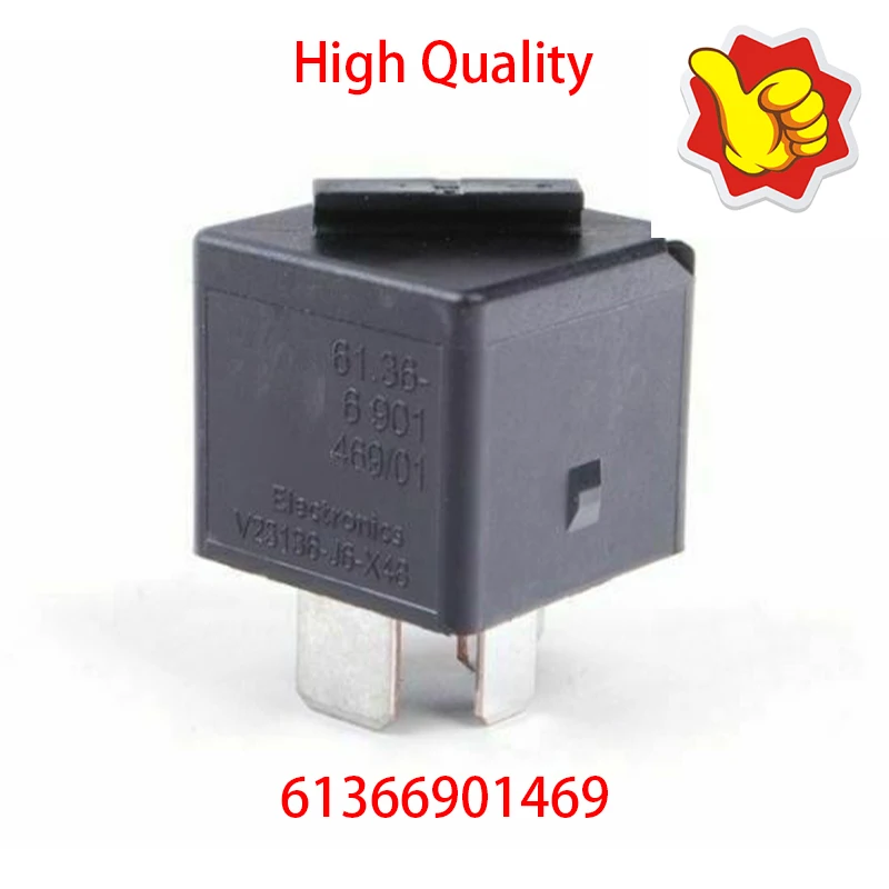 61366901469 Genuine  4-Pin Relay For BMW 1 3 5 6 7 Series Mini Land Rover V23136-J6-X48